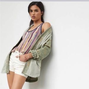 Gorgeous Shacket Shirt Jacket Sz M